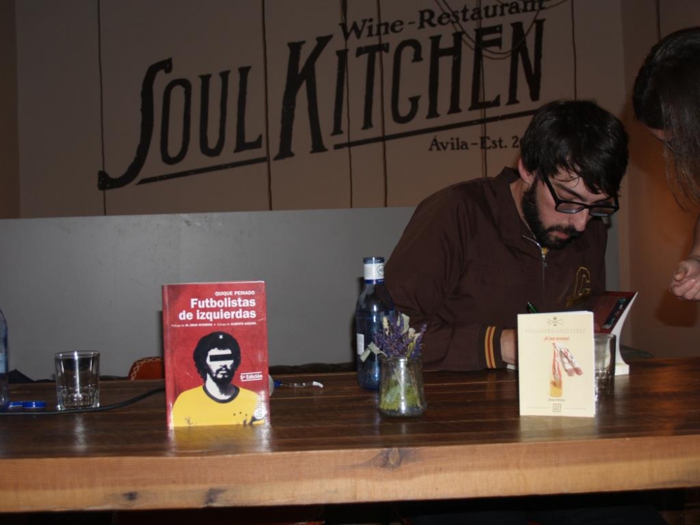 Quique Peinado periodista comprometido  Soul Kitchen  Restaurante en  Ávila